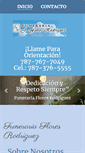 Mobile Screenshot of funerariafloresrodriguez.com